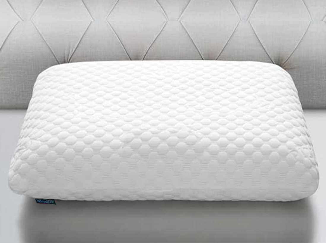 Orkasleep Eco Rectangular Orthopedic Neck Support Pillow for Sleeping,Neck & Shoulder Pain Memory Foam Solid Sleeping Pillow Pack of 1